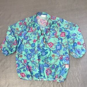 Sweet Pea Staci Frati Blouse Sz M